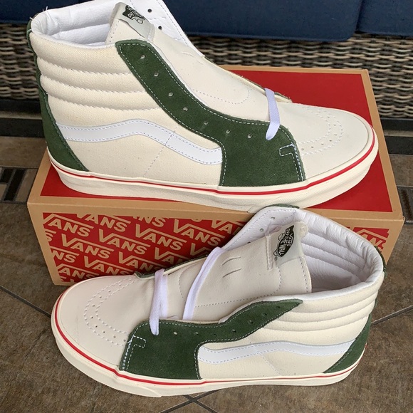 VANS SK8-HI RETRO SPORT MARSHMALLOW/BKOMBUGR MENS - Picture 5 of 16